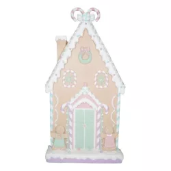 Mézeskalács ház glitteres 50x15x93 cm