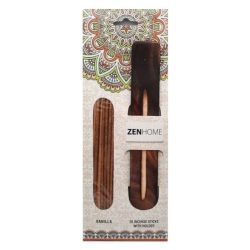 Füstölő tartóval vanília 20db/szett