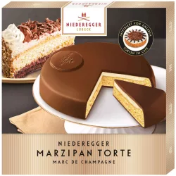 Niederegger marcipán torta pezsgős 185g
