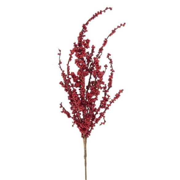 Bogyós ág betűzős, műanyag 84cm