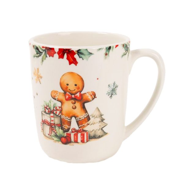 Bögre kerámia mézeskalács baba 500ml