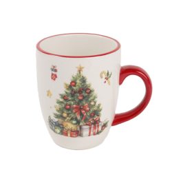 Bögre kerámia karácsonyfa 250ml