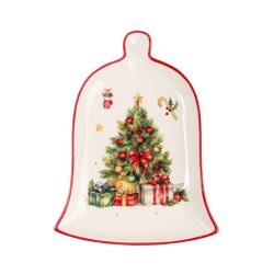 Tányér kerámia harang alakú 25x20cm