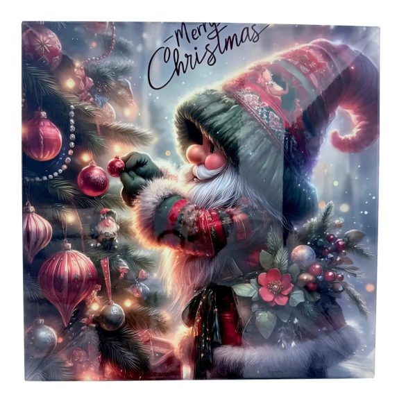 Tálca négyszög műanyag törpe 30x30cm