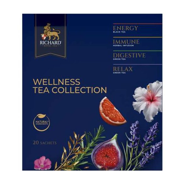 Richard Royal Wellnes tea kollekció 31g