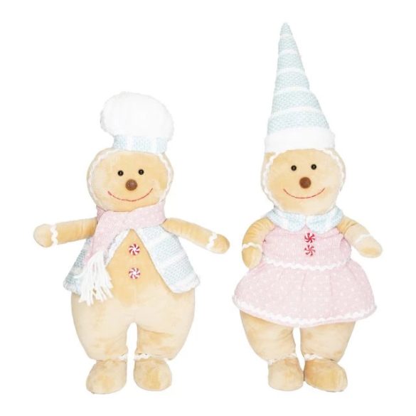 Mézeskalács figura textil 2 féle 40cm/db