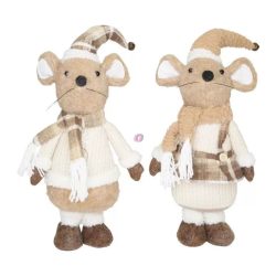 Egér textil fiú lány 18x17x48cm/db
