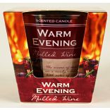 Illatgyertya narancs csillagánizs 115g