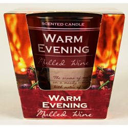 Illatgyertya narancs csillagánizs 115g