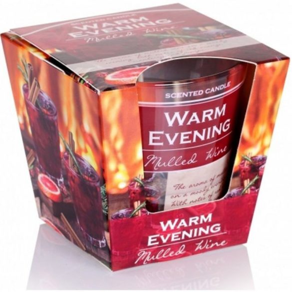 Illatgyertya narancs csillagánizs 115g