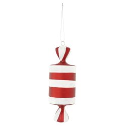 Cukorka glitteres akasztós műanyag 20cm