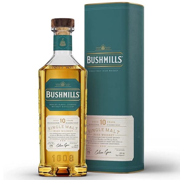 Bushmills whiskey 10 éves dd. 0,7L