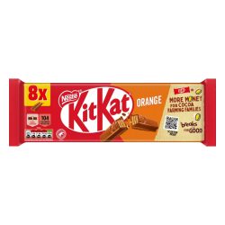 Kit-Kat narancs ízű tejcsokival 8x20g