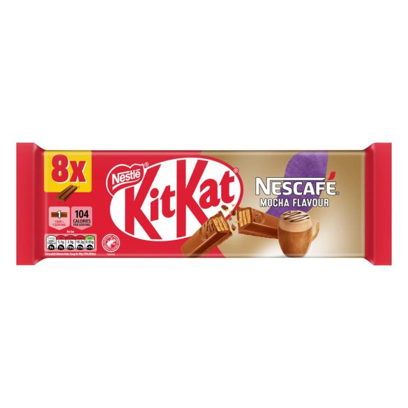 Kit-Kat kávé ízű csokival bevonvattal 8x20,7g