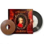 Fikar tejcsokoládé bakelit lemez Chopin 80g