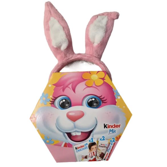 Kinder Maxi Mix Plüss Fejdísszel 139g