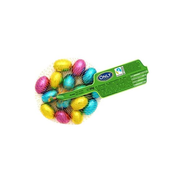 Only hálós tejcsokoládé színes 84g