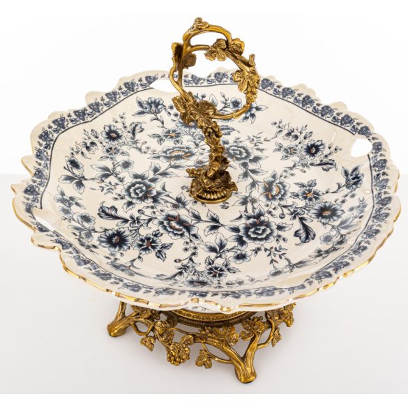 Barokk stílusú kínálóállvány 30x28cm