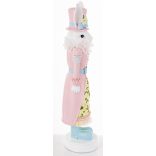 Nyúl figura kalapos poly 59x15cm