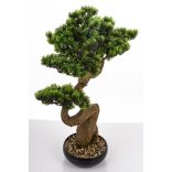 Bonsai fa cserépben műnövény 67x60cm