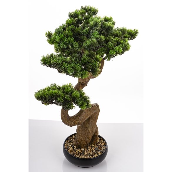 Bonsai fa cserépben műnövény 67x60cm