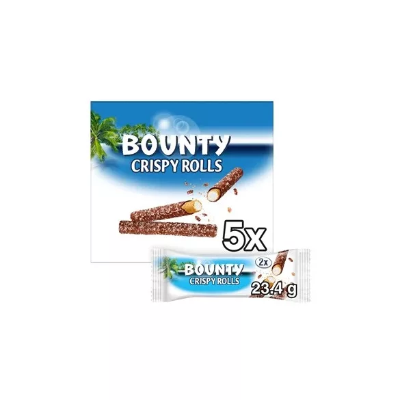 Bounty Crispy Rolls ropogós ostya 117g