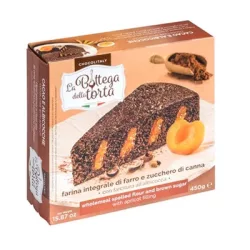 Chocoitaly Kakaós Torta Sárgabarack Töltelékkel 400g