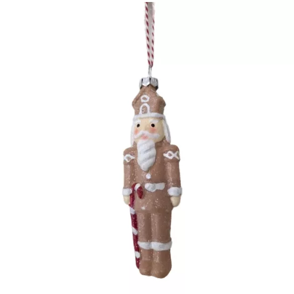 Mézeskalács diótörő akasztós műanyag 12cm