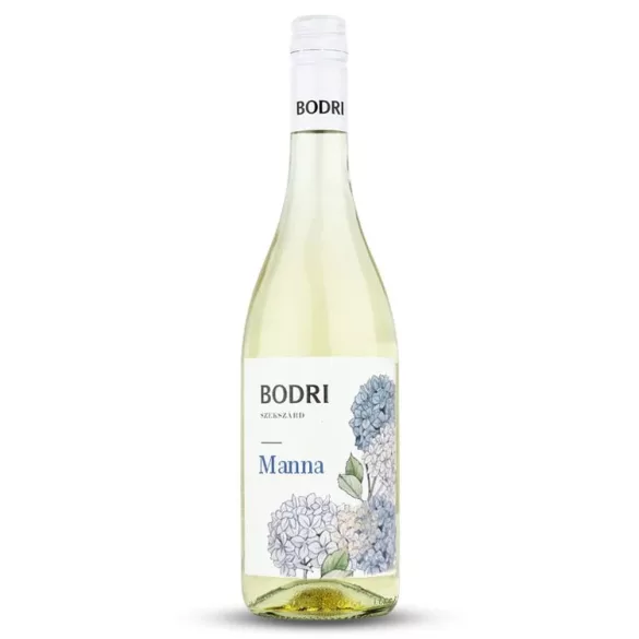 Bodri"Manna"szekszárdi száraz fehér bor 0,75L