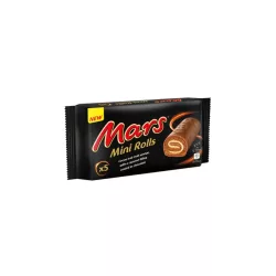 Mars Mini Rolls piskótatekercs 150g