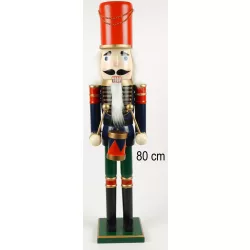 Diótörő huszár fa 80cm
