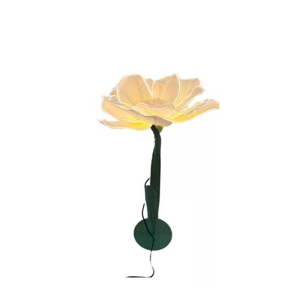 Szellőrózsa világító óriás LED-es 110x65cm