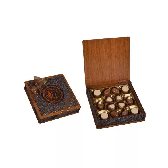 Bolci Wood and Leather Bronz praliné 130g