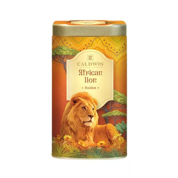 Ealdwin African Lion Rooibos szálas tea fémdobozban 100g