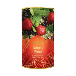 Ealdwin Berry Rose szálas fekete tea dobozban 100g
