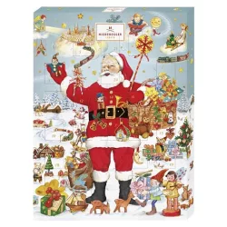 Adventi Kalendárium 500G Niederegger Santa