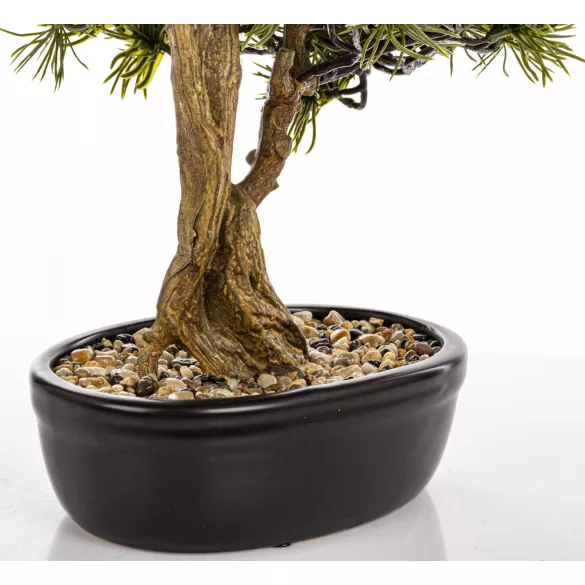 Bonsai fa cserépben műnövény 45x50x28cm